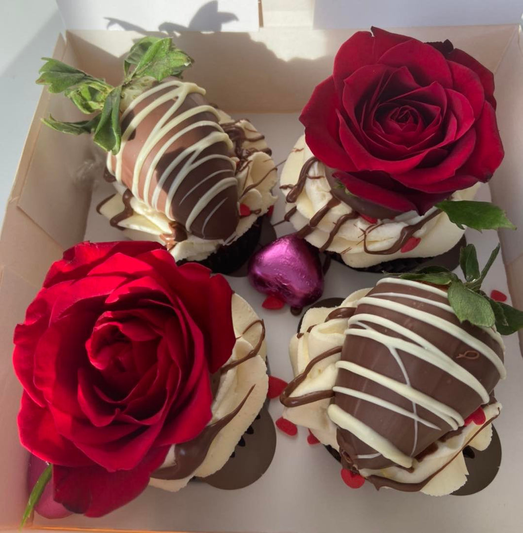 Valentines cupcakes box 4